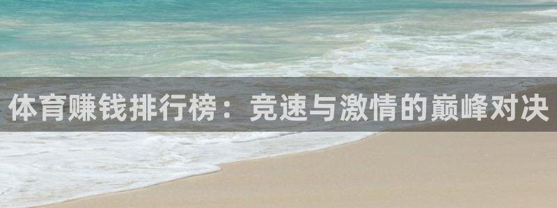 海南oety欧亿体育官网下载发展怎么样:体育赚钱排行榜:竞速